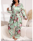 Comfy 3-Piece Pajama Set – Robe, Camisole & Long Pants