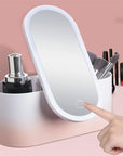 Travel Cosmetic Case with LED Lights Mirror
