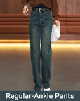 Women’s Versatile Loose Fit Straight Jeans