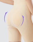 Seamless tummy control butt lifter body shaper