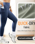 Quick-Dry High-Stretch Yoga Leggings