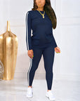 Women's 2-Piece Long Sleeve Tracksuit Set