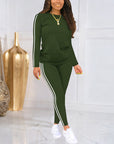 Women's 2-Piece Long Sleeve Tracksuit Set