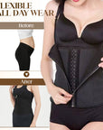 Women's Body Shaper Vest with Zipper & Hooks