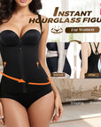 Women's Body Shaper Vest with Zipper & Hooks