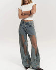 Trixie Blue Transparent Jeans