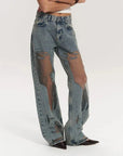 Trixie Blue Transparent Jeans