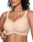 Thin Wireless Sports Bra