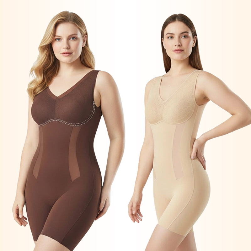 ⏳Time-limited Special⏰Tummy Tuck &amp; Hip Lift Traceless One-piece Shapewear