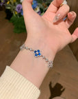 Blue Cleef Bracelet