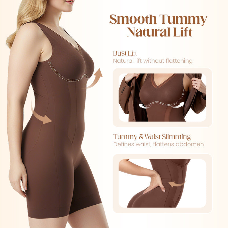 ⏳Time-limited Special⏰Tummy Tuck &amp; Hip Lift Traceless One-piece Shapewear