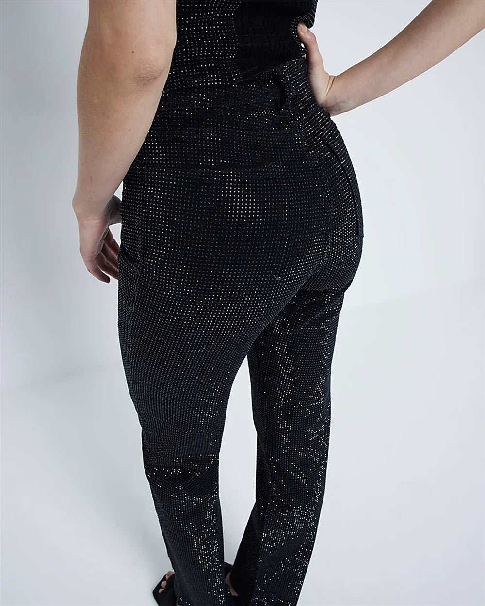 Sparkling Glow Corset &amp; Jeans Set