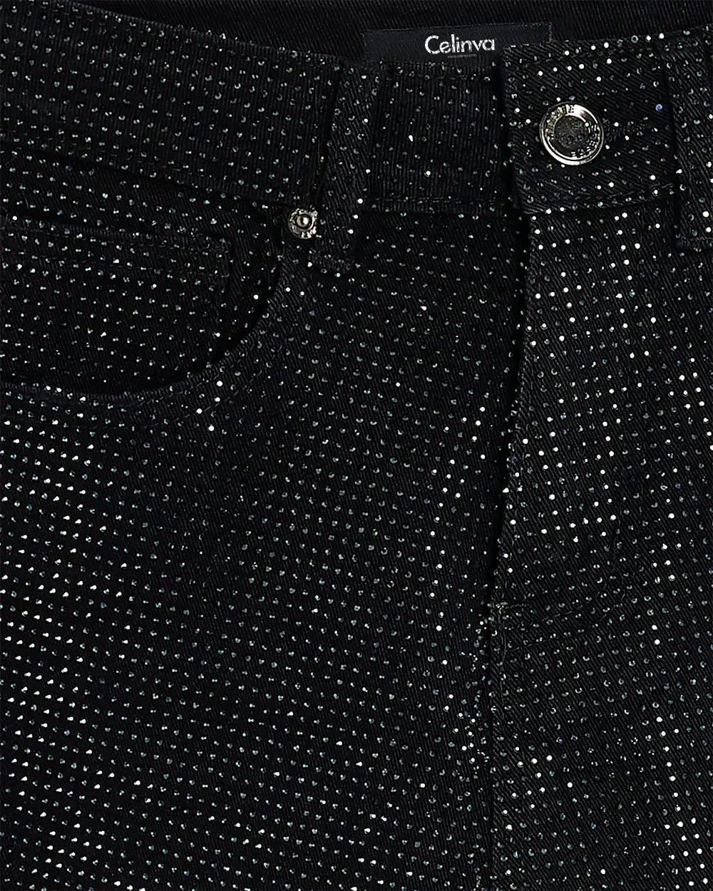 Sparkling Glow Corset &amp; Jeans Set