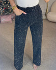 Sparkling Glow High Waist Jeans