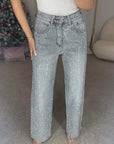Sparkling Glow High Waist Jeans