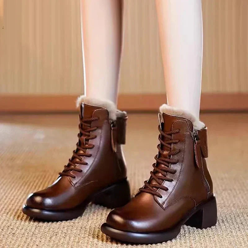 🥾 50% OFF NOW!🙋‍♀️Great Gift-retro British Style Boots💕