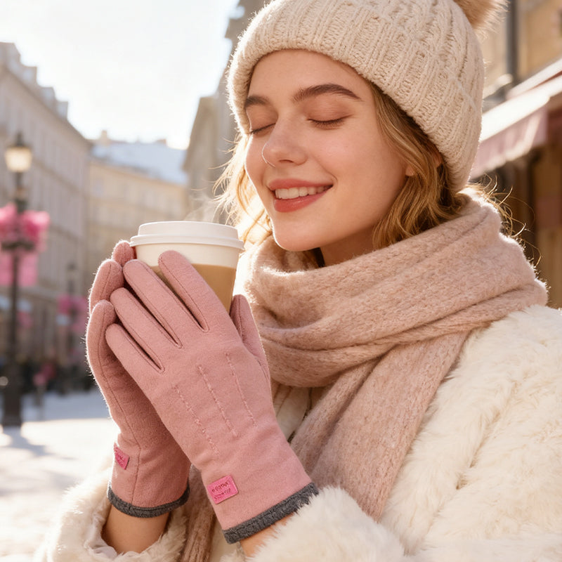 Windproof Warm Gloves with Touchscreen &amp; Anti-Slip Grip