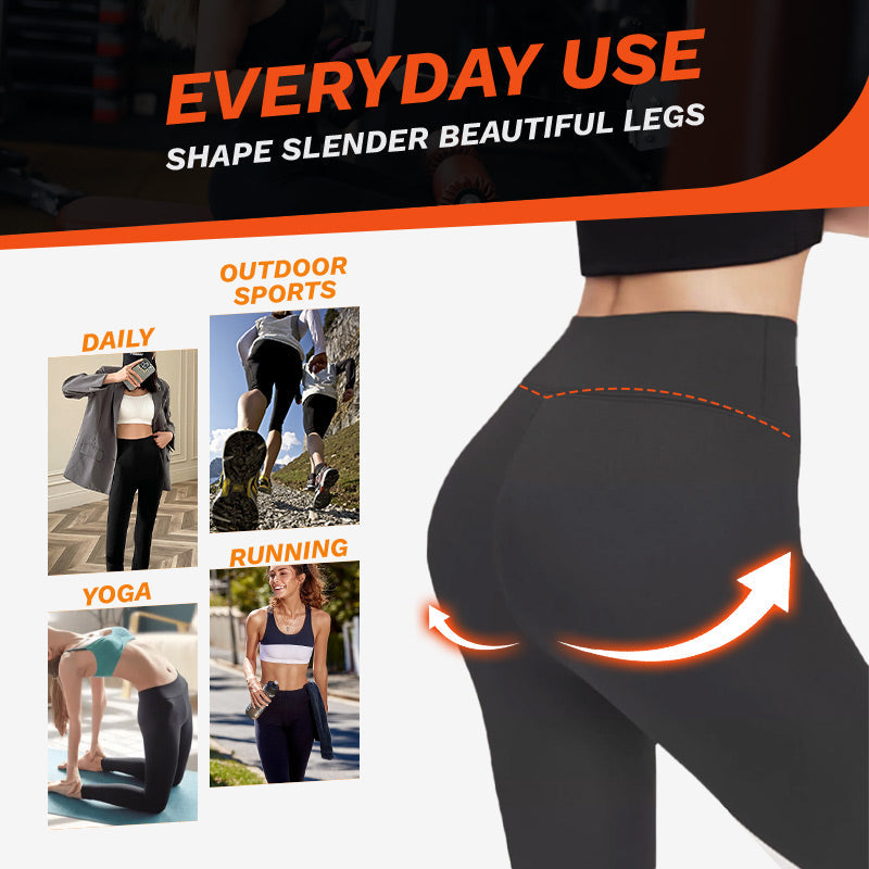 High Waisted Tummy Control Shaping Training Leggings