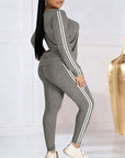 Women's 2-Piece Long Sleeve Tracksuit Set