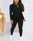 Women's 2-Piece Long Sleeve Tracksuit Set