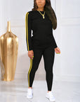 Women's 2-Piece Long Sleeve Tracksuit Set