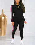 Women's 2-Piece Long Sleeve Tracksuit Set