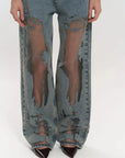 Trixie Blue Transparent Jeans