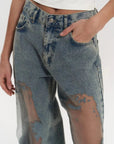 Trixie Blue Transparent Jeans